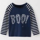 Full-Sleeve Cartoon Design Cotton T-Shirts For Girls childrensterritory