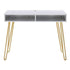 103x55x80cm Marble Computer/Study Table W/ Iron Foot childrensterritory