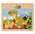 12/9 PCS Wooden Cartoon Animals Puzzle Toys childrensterritory