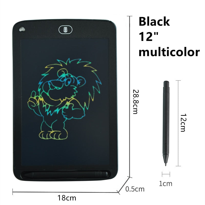 12Inch Multi-function Digital Drawing Board Kids Toys childrensterritory