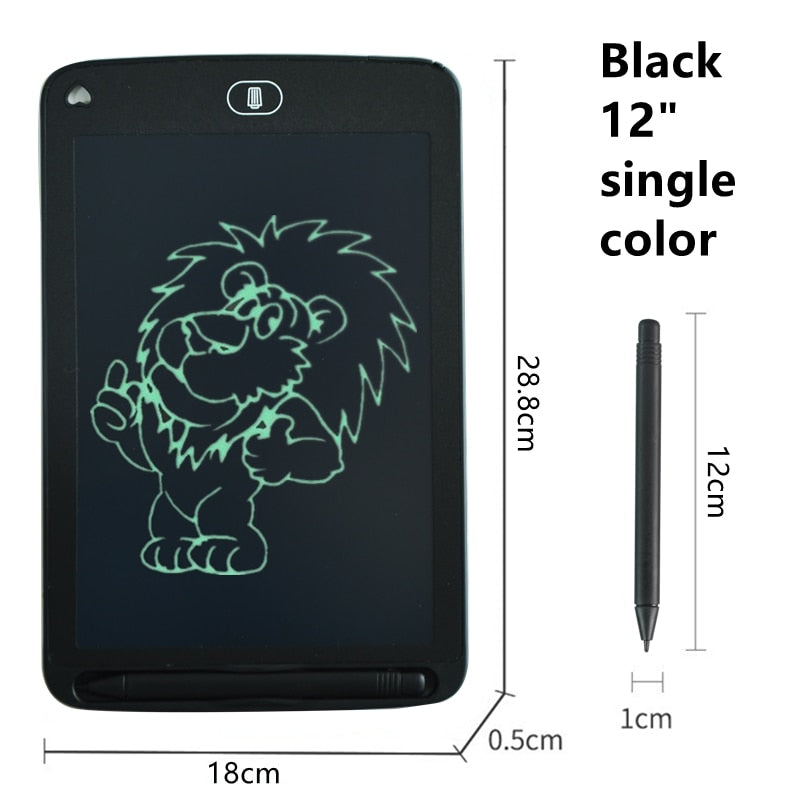 12Inch Multi-function Digital Drawing Board Kids Toys childrensterritory