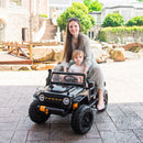 12V 10AH Parent-Child Ride On Remote Car w/Light & Music childrensterritory