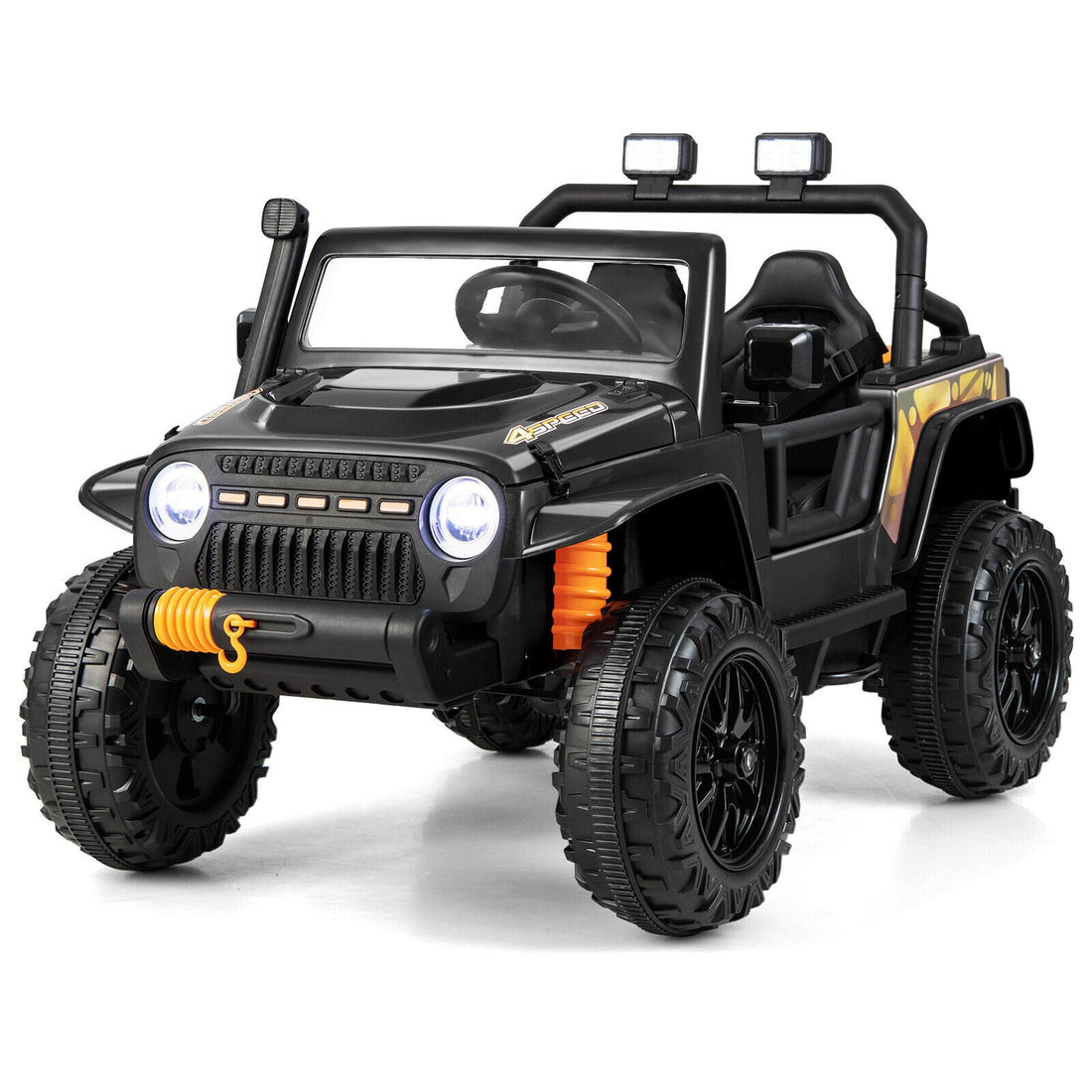 12V 10AH Parent-Child Ride On Remote Car w/Light & Music childrensterritory