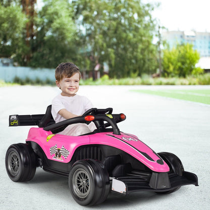 12V Kids Electric Racing Remote Control Ride on Car w/ Lights childrensterritory