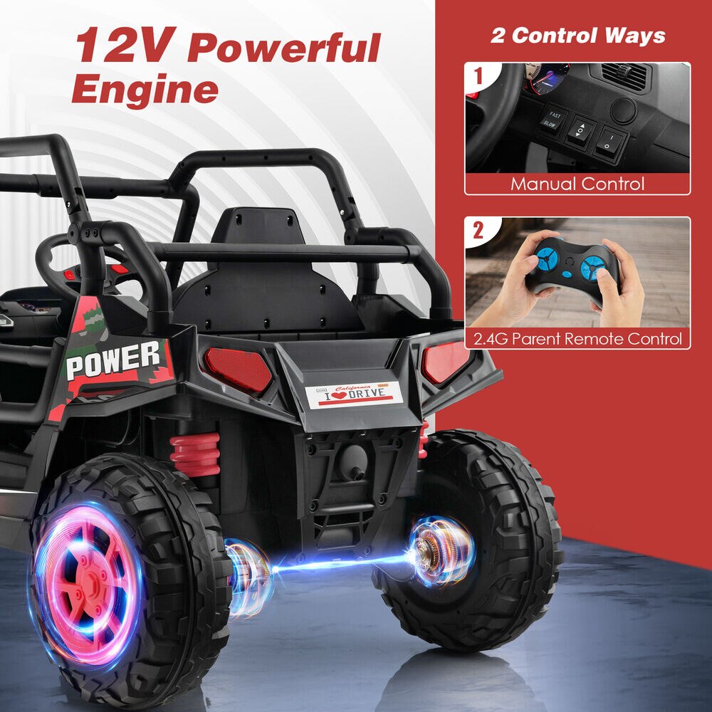 12V Kids Ride On RC UTV Electric Off-Road Truck childrensterritory