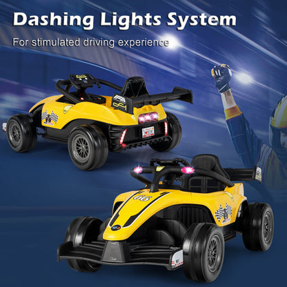 12V Kids Ride on Electric Racing Car w/ MP3 &amp; Lights childrensterritory