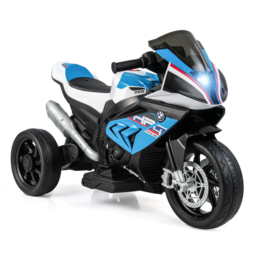 12V Kids Ride on Non-Slip Wheels Motorcycle w/LED Headlights childrensterritory