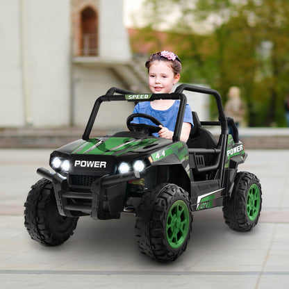 12V Kids UTV Electric Remote Ride-On Truck w/ LED Lights childrensterritory