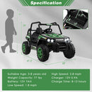 12V Kids UTV Electric Remote Ride-On Truck w/ LED Lights childrensterritory