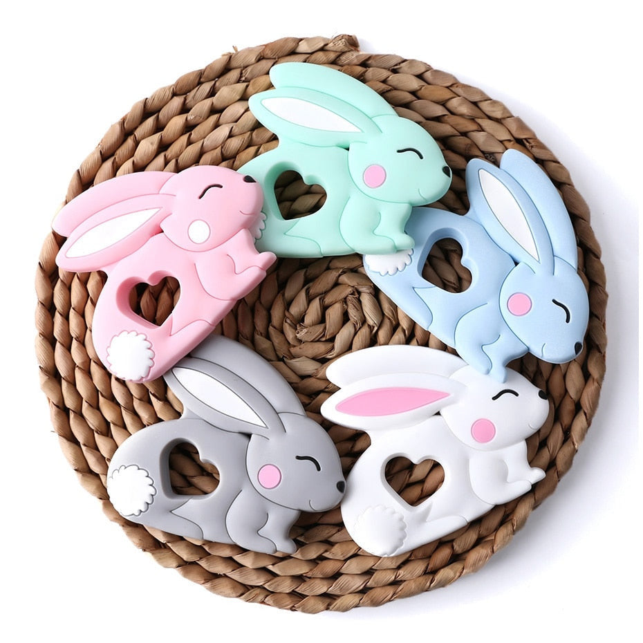 1PCS Baby Silicone Cartoon Pattern Teether Toy childrensterritory