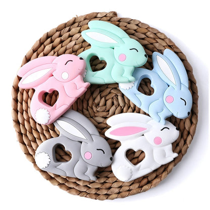 1PCS Baby Silicone Cartoon Pattern Teether Toy childrensterritory