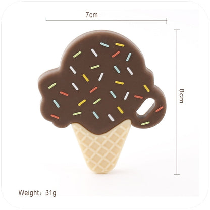 1PCS Baby Silicone Cartoon Pattern Teether Toy childrensterritory