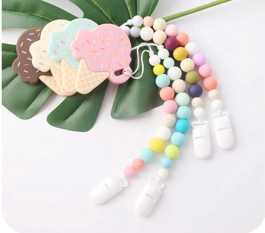 1PCS Baby Silicone Cartoon Pattern Teether Toy childrensterritory