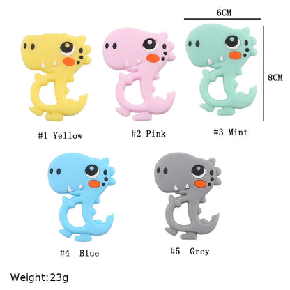 1PCS Baby Silicone Cartoon Pattern Teether Toy childrensterritory