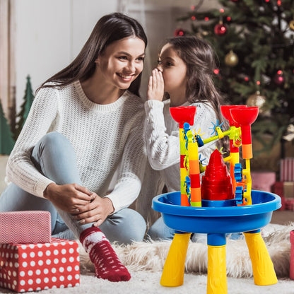 2 in 1 Kids Sand and Water Table Activity Play Center Toy childrensterritory