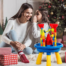 2 in 1 Kids Sand and Water Table Activity Play Center Toy childrensterritory