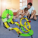 28.5ft Racing Car Rail Track Set Toy for Kids childrensterritory