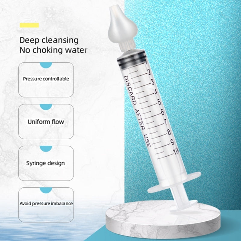 2Pcs 10ML Baby Care Nasal Aspirator Cleaner childrensterritory