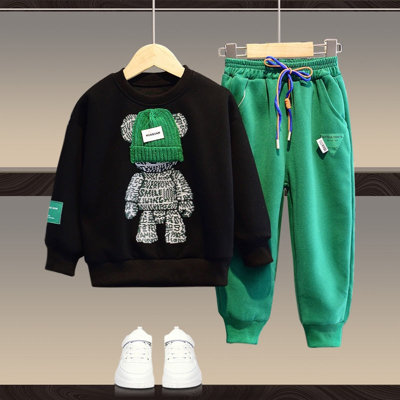 2Pcs Baby/Kids Girls Boy Tracksuit/Clothing set childrensterritory