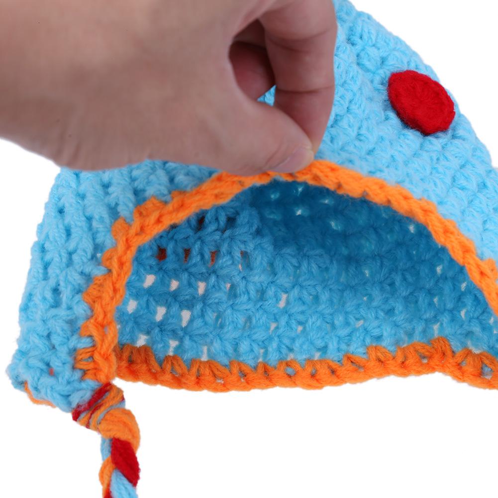 2pcs/set Dinosaur Crochet Costumes Infant Photo Props childrensterritory