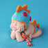 2pcs/set Dinosaur Crochet Costumes Infant Photo Props childrensterritory