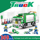 369PCS Garbage Transfer/City Cleaning Truck Toy for Kids childrensterritory