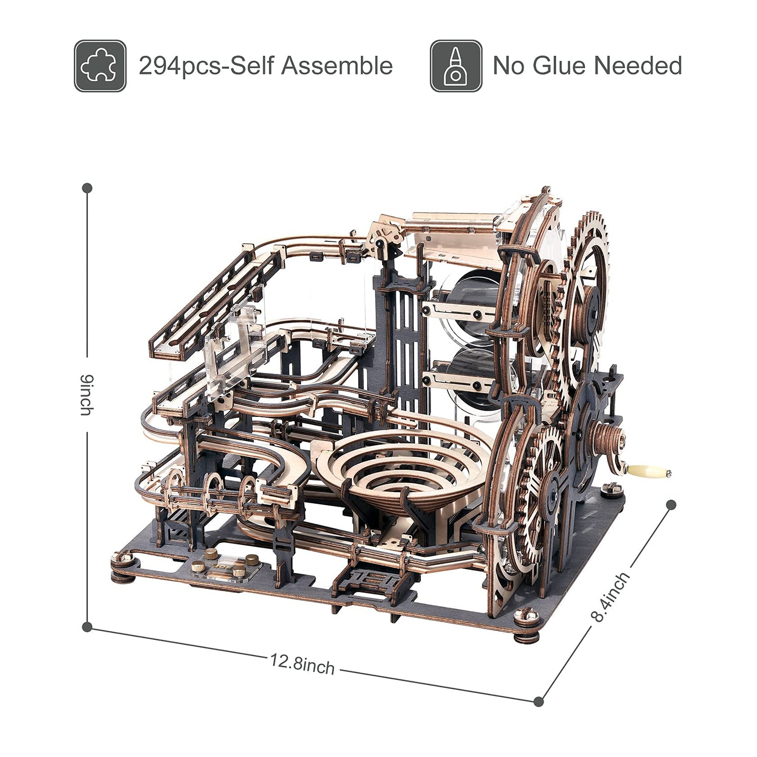 3D Wooden Puzzle Toy Marble Night City for Kids childrensterritory
