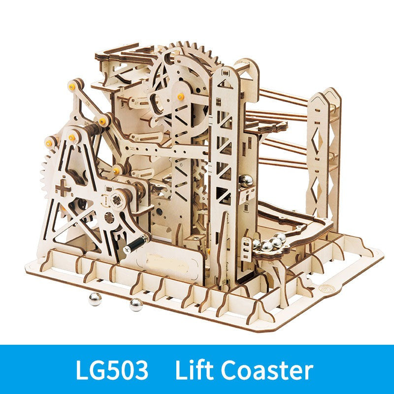 3D Wooden Puzzle Toy Marble Night City for Kids childrensterritory