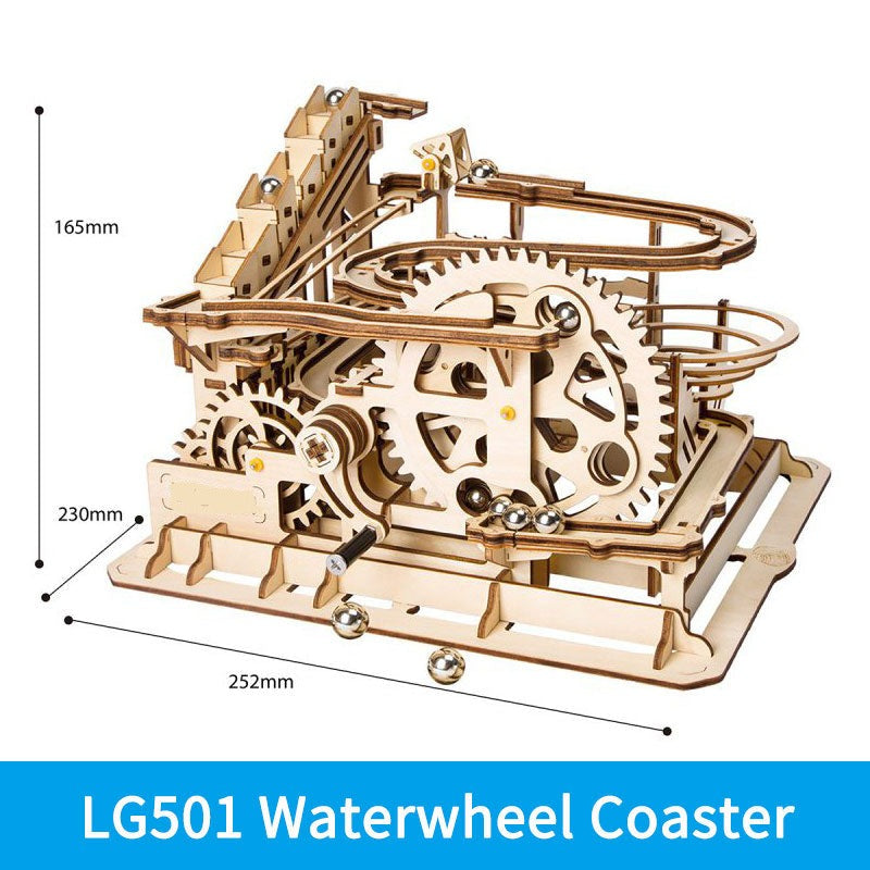 3D Wooden Puzzle Toy Marble Night City for Kids childrensterritory
