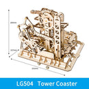 3D Wooden Puzzle Toy Marble Night City for Kids childrensterritory