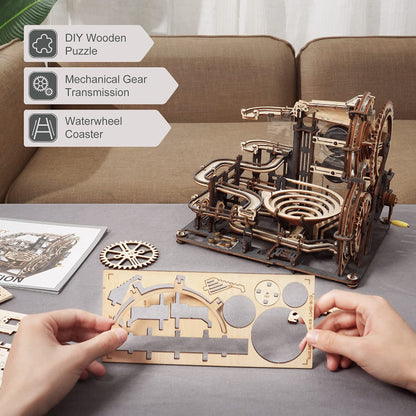 3D Wooden Puzzle Toy Marble Night City for Kids childrensterritory