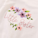 3Pcs Newborn Baby Girl Bodysuit +Hat +Headband Set childrensterritory