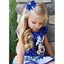 40Pcs Baby/Kids Girls Solid Ribbon Bow Hair Clips childrensterritory