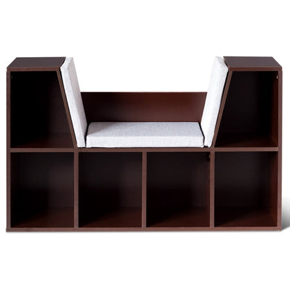 6 Cubby Multi-Functional Kids Storage Cabinet childrensterritory