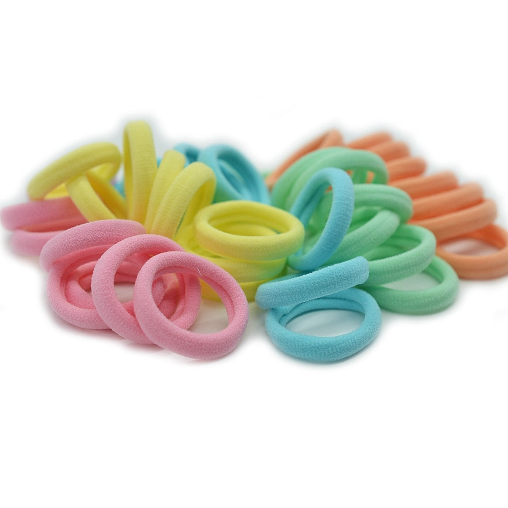 60pcs/Set Kids Ponytail Holder/Scrunchie childrensterritory