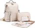 7-in-1 Baby Large Capacity Diaper Bag with Changing Pad childrensterritory