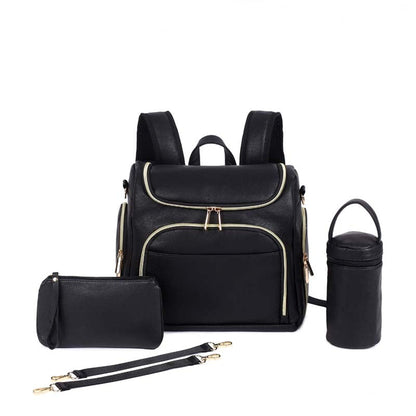 7-in-1 Baby Large Capacity Diaper Bag with Changing Pad childrensterritory