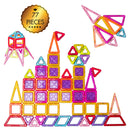 77 Pcs Kids Magnetic Tiles Building Blocks Set/Playboards childrensterritory