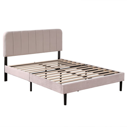 Adjustable 3 Sizes Flannelette Soft-Packed Bed Frame childrensterritory