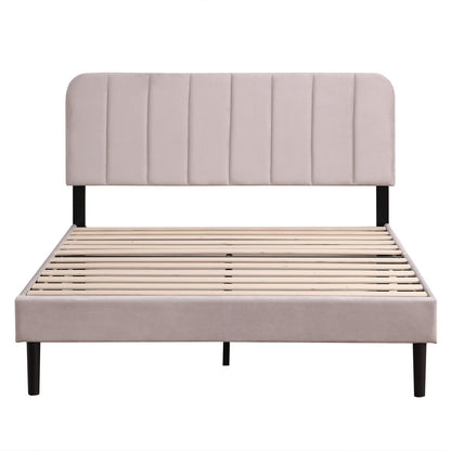 Adjustable 3 Sizes Flannelette Soft-Packed Bed Frame childrensterritory