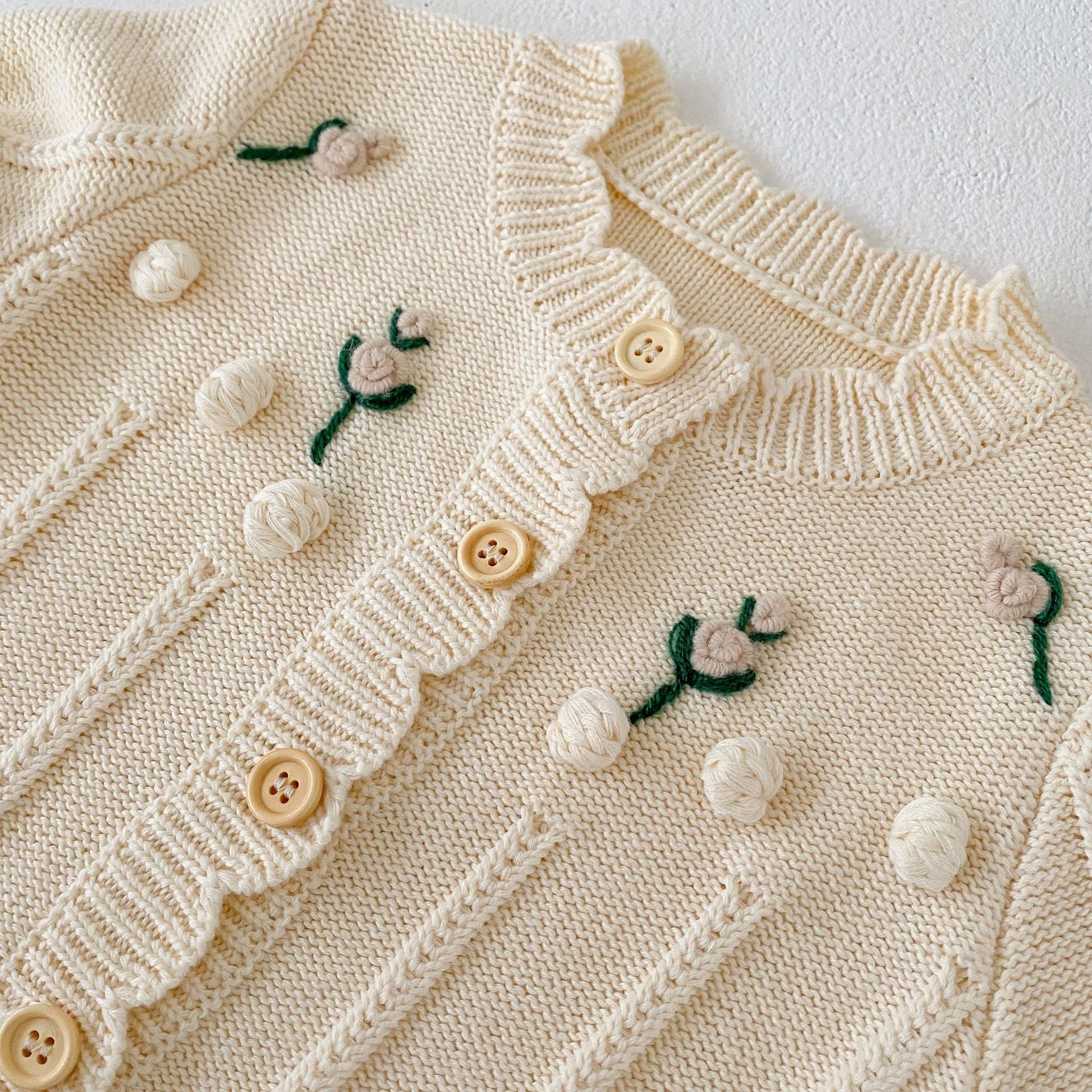 Baby 2pcs Knitted Sweater &amp; Jumpsuit Set childrensterritory