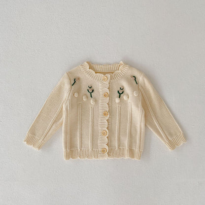 Baby 2pcs Knitted Sweater &amp; Jumpsuit Set childrensterritory