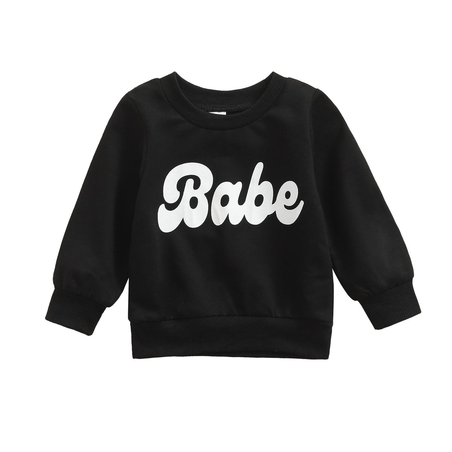 Baby Boy Girl Round Neck Long Sleeve Top childrensterritory