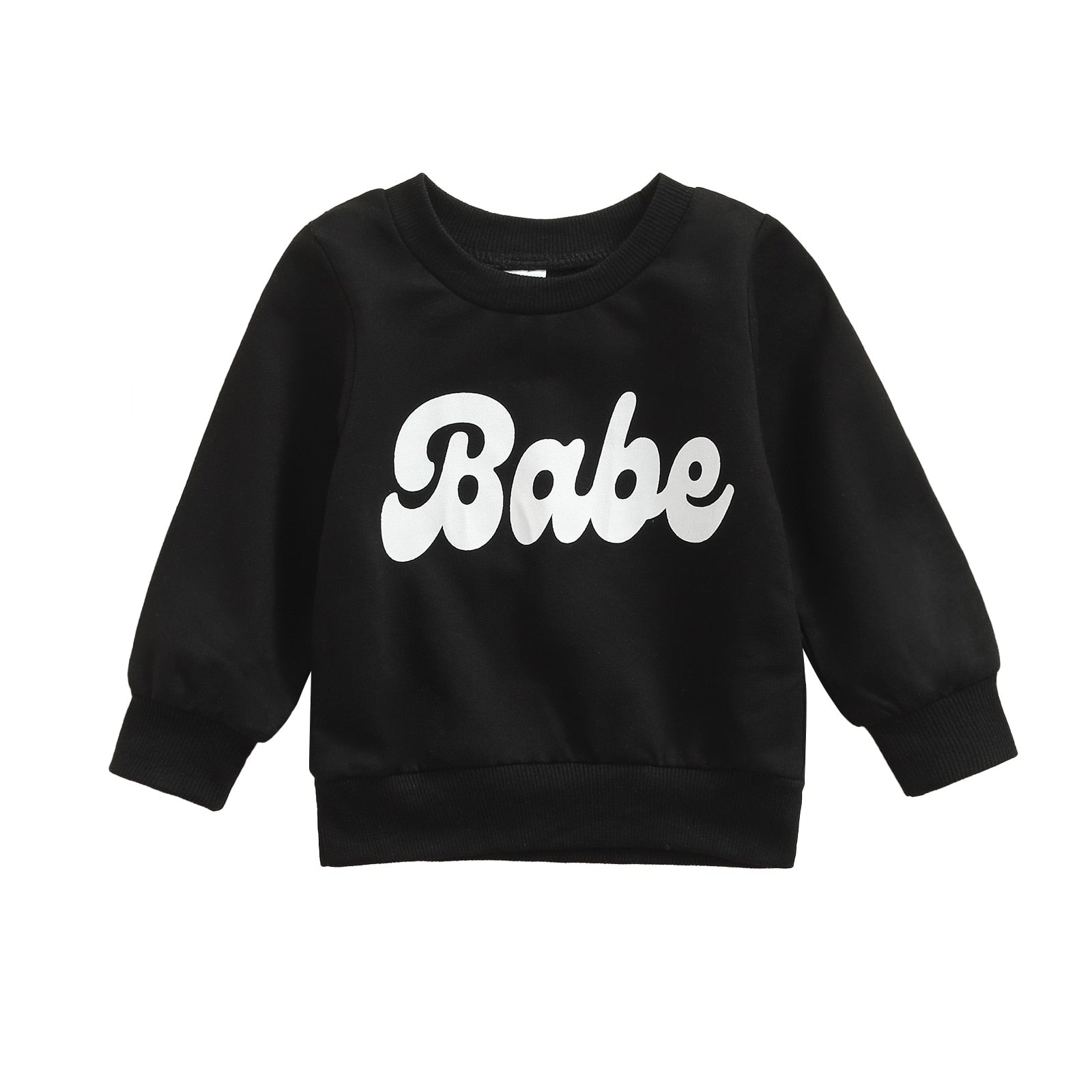 Baby Boy Girl Round Neck Long Sleeve Top childrensterritory