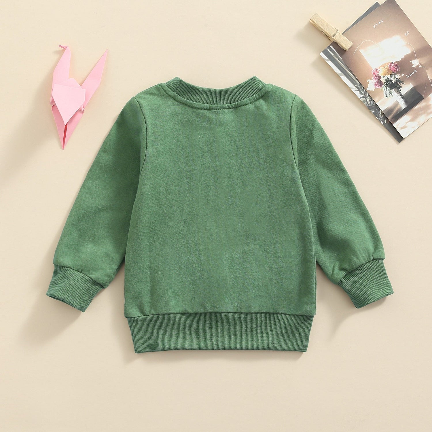 Baby Boy Girl Round Neck Long Sleeve Top childrensterritory
