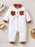 Baby Boy White Lapel Gentleman&