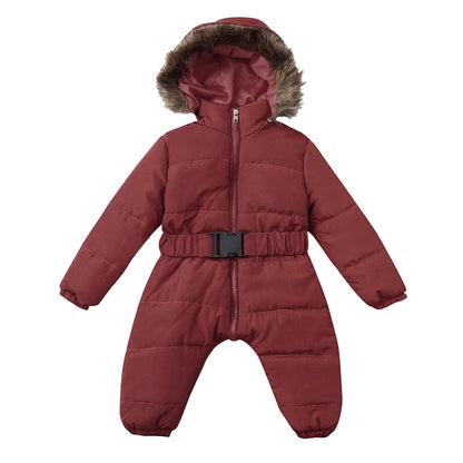 Baby Boy/Girl Warm Thick Hooded Snowsuit/Outerwear childrensterritory