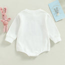 Baby Boy/Girls Rabbits Print Easter Day Bodysuit childrensterritory