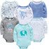 Baby Boys/Girls Long Sleeves Printed Bodysuits Set childrensterritory