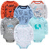 Baby Boys/Girls Long Sleeves Printed Bodysuits Set childrensterritory